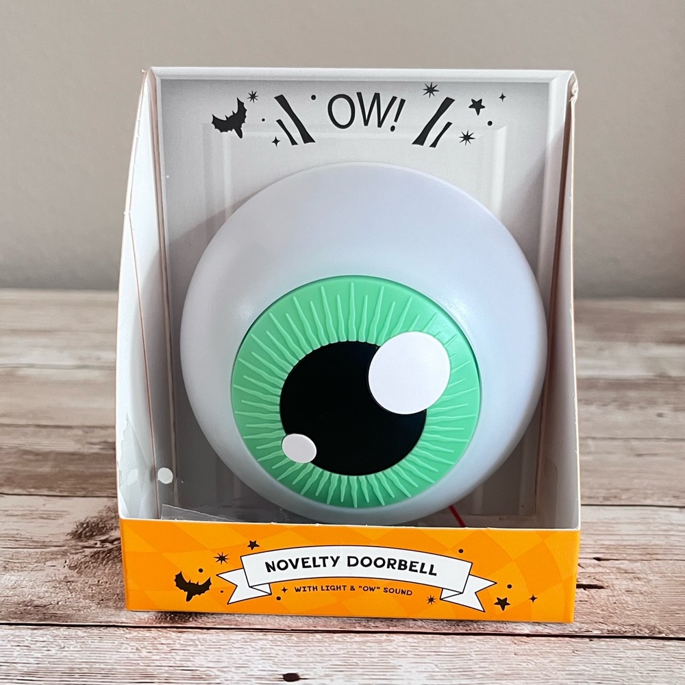 Target Bullseye Vivitar Novelty Bedroom Doorbell - Eyeball 👁️